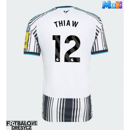 Newcastle United Malick Thiaw #12 Domácí Dres 2026-27 Krátký Rukáv Newcastle United Malick Thiaw #12 Domácí Dres 2026-27 Krátký Rukáv